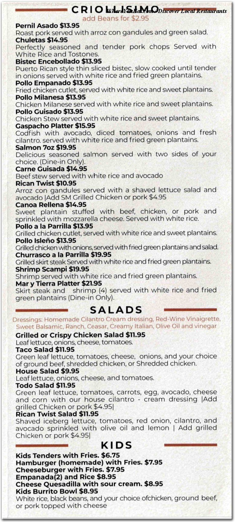 Our Foods