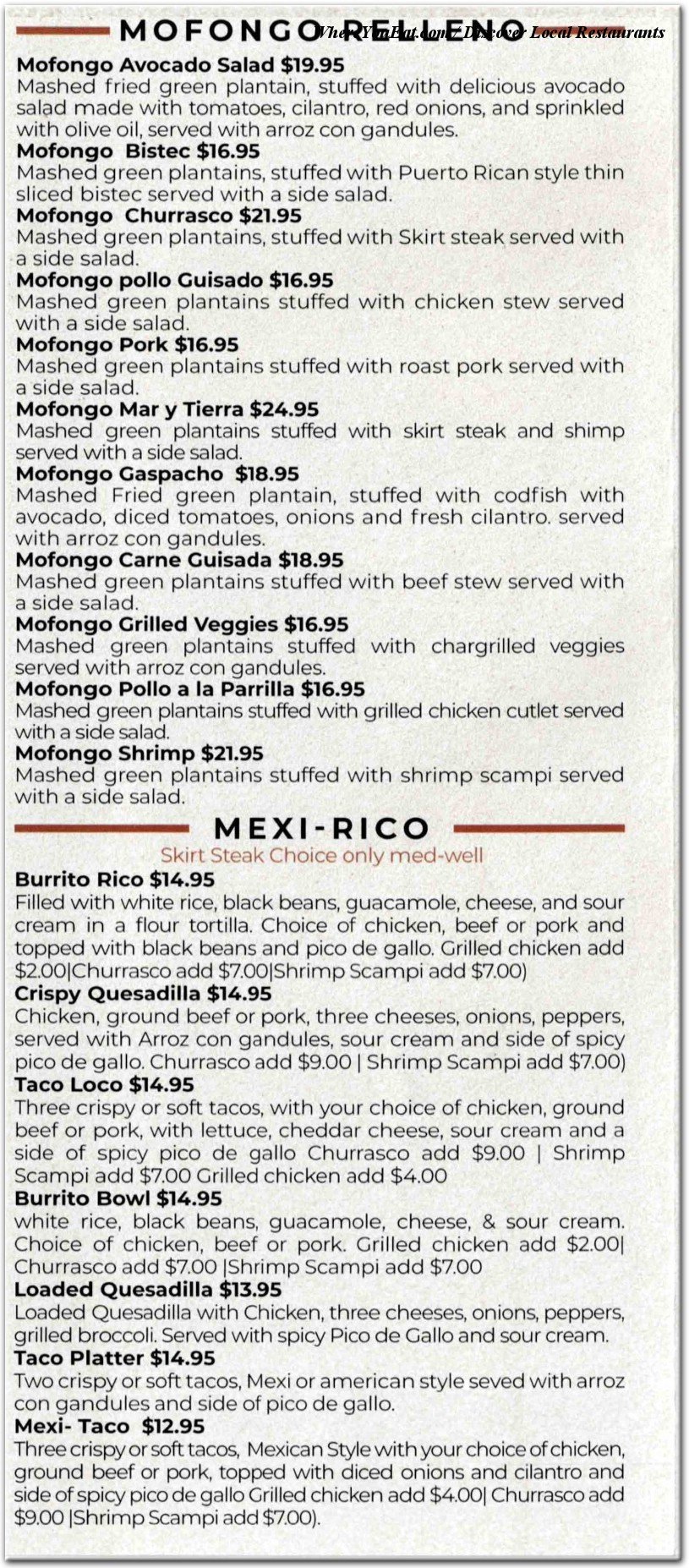 Our Foods