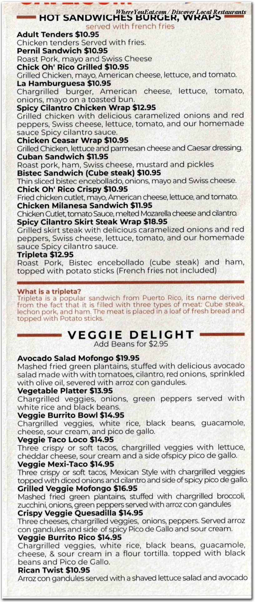 Our Foods